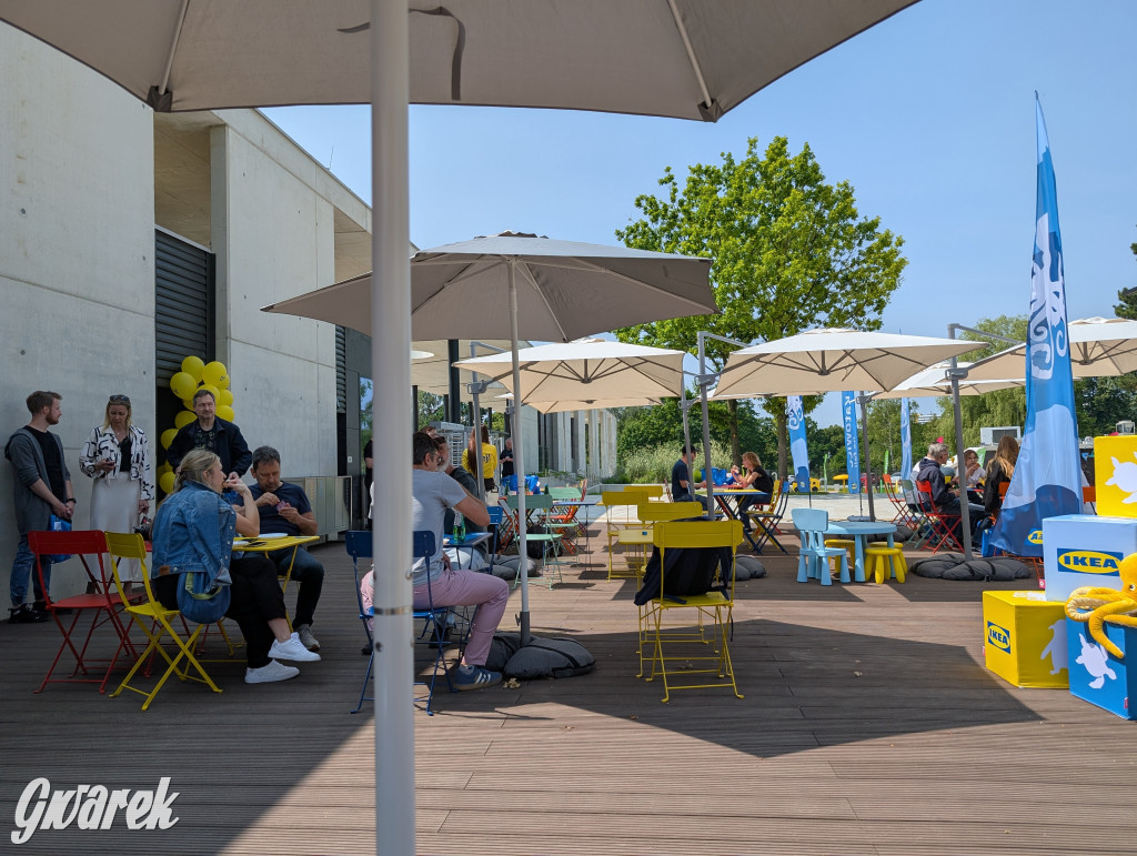 Fala w Parku Śląskim. Wielkie otwarcie kąpieliska