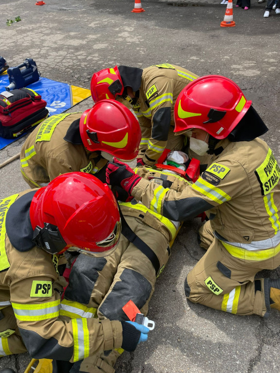 Tarnowskie Góry. Akcja przed Chemikiem, konferencja...
