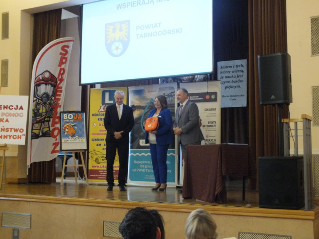 Tarnowskie Góry. Akcja przed Chemikiem, konferencja...