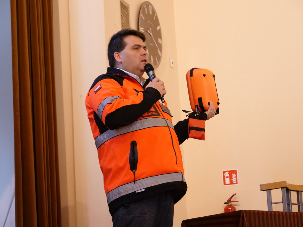 Tarnowskie Góry. Akcja przed Chemikiem, konferencja...