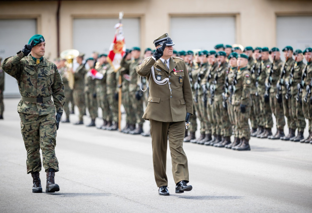 Tarnowskie Góry. Apel w 5. Pułku Chemicznym
