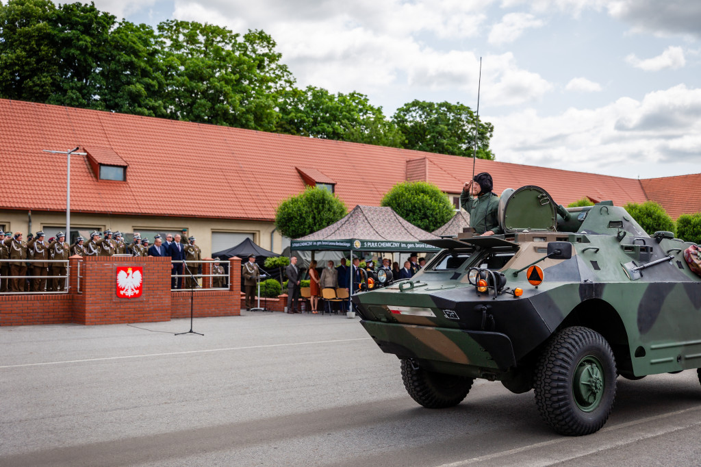 Tarnowskie Góry. Apel w 5. Pułku Chemicznym