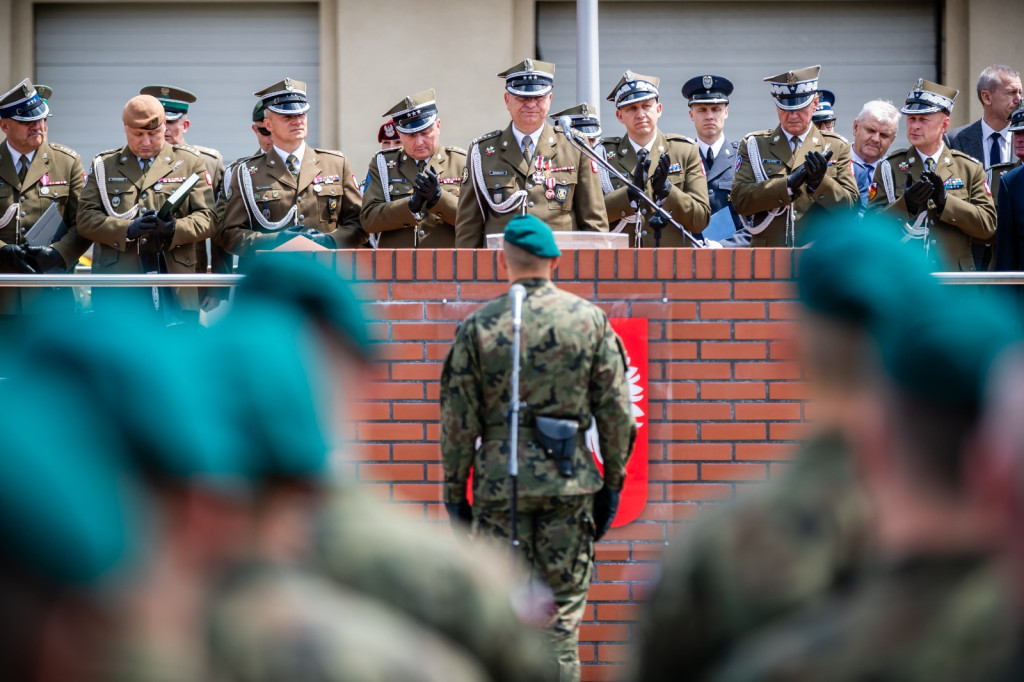 Tarnowskie Góry. Apel w 5. Pułku Chemicznym