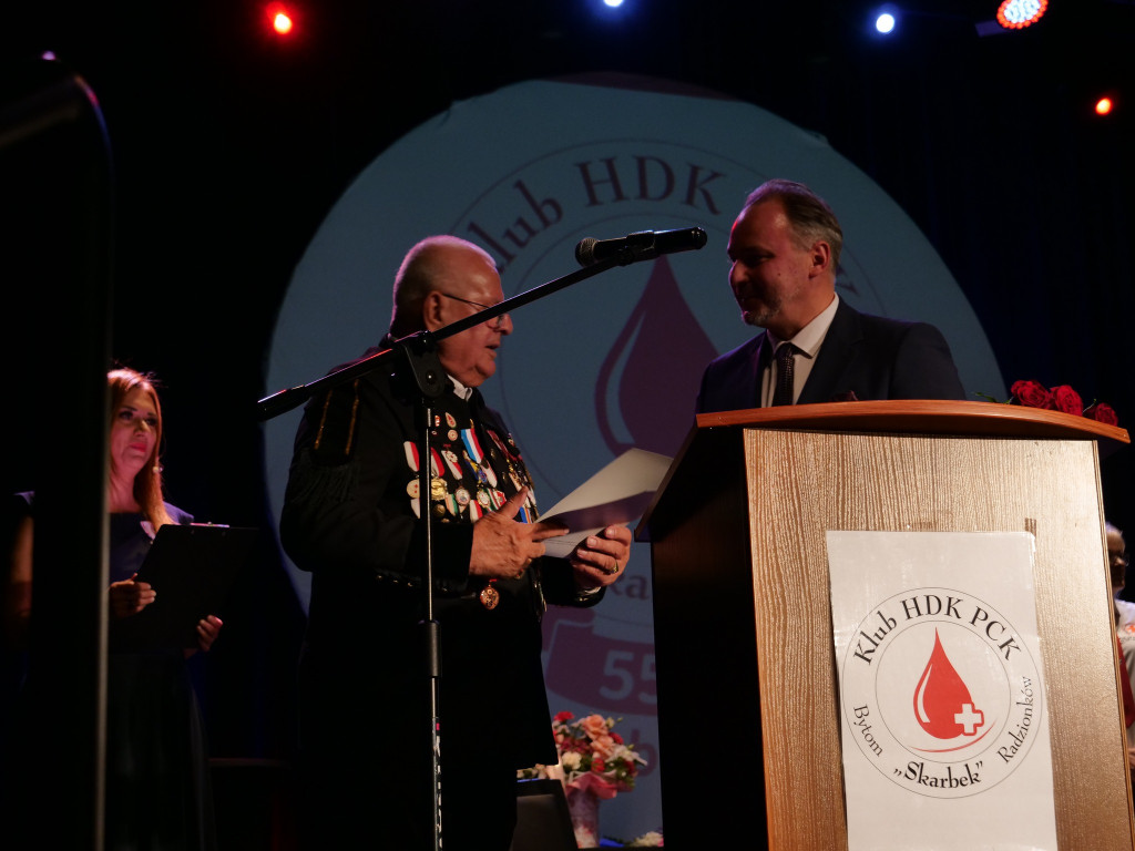 Powiat z odznaczeniem za wsparcie krwiodawstwa