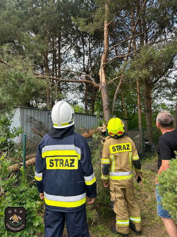 Powiat tarnogórski. Interwencje przez cały dzień