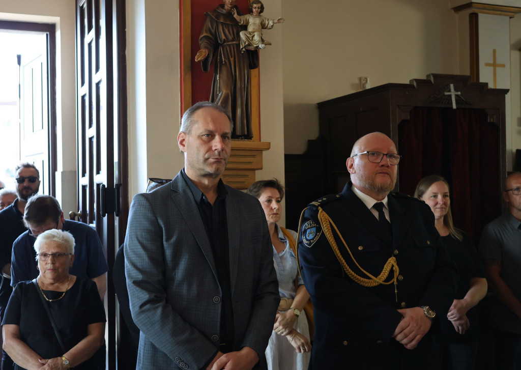  Pogrzeb Stanisława Plajznera, wiceprzewodniczącego rady