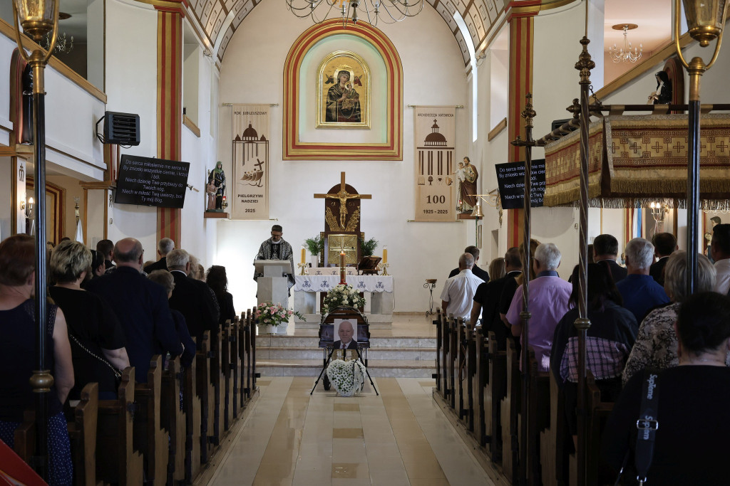  Pogrzeb Stanisława Plajznera, wiceprzewodniczącego rady