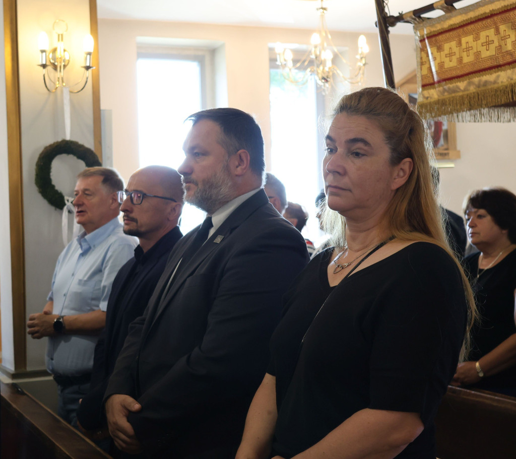  Pogrzeb Stanisława Plajznera, wiceprzewodniczącego rady