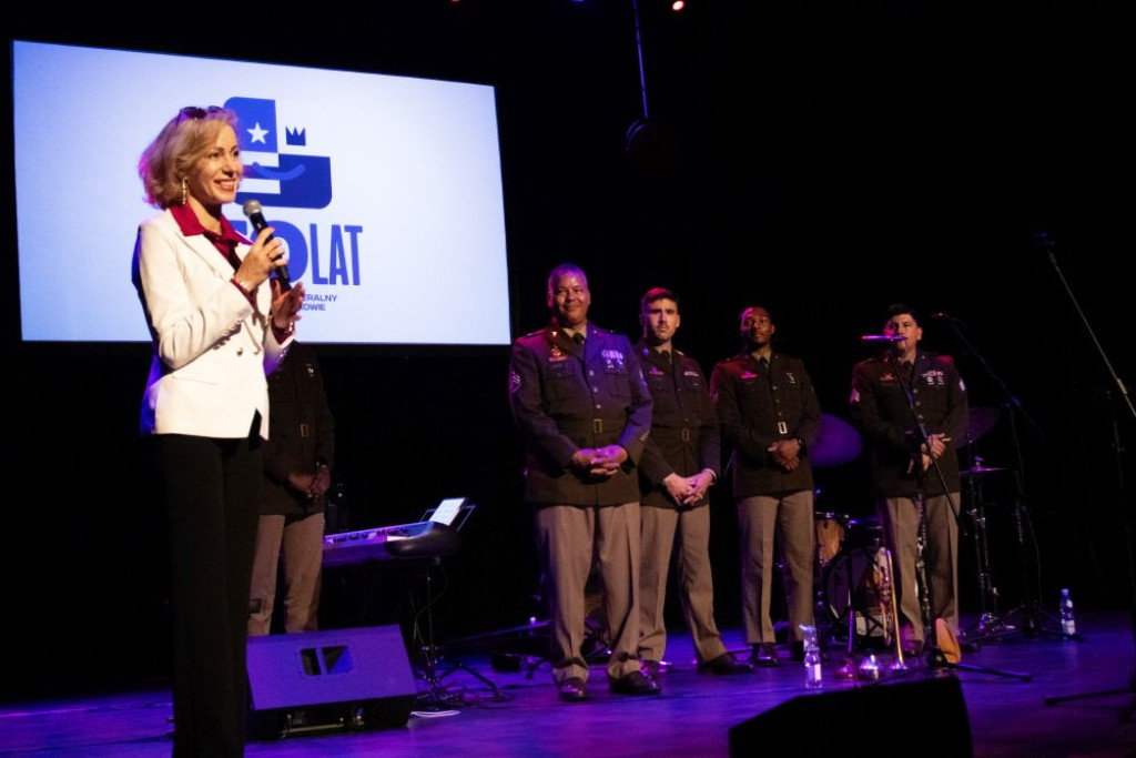 Amerykańscy żołnierze w Piekarach Śląskich