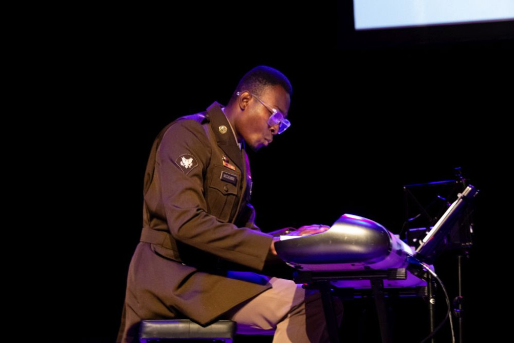 Amerykańscy żołnierze w Piekarach Śląskich