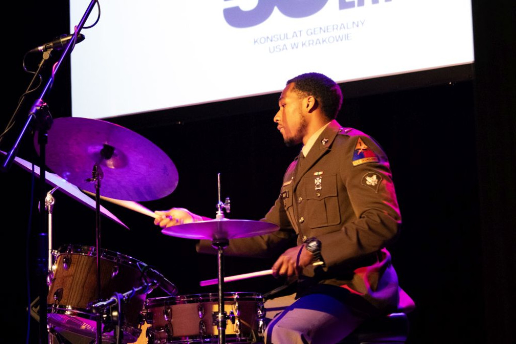 Amerykańscy żołnierze w Piekarach Śląskich