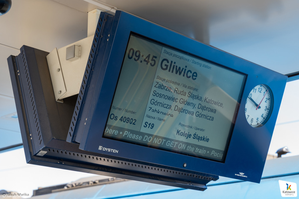 Przez Bytom, Radzionków i Tarnowskie Góry na lotnisko