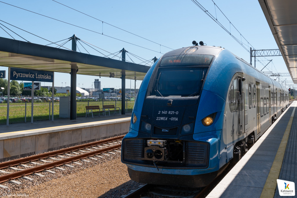 Przez Bytom, Radzionków i Tarnowskie Góry na lotnisko