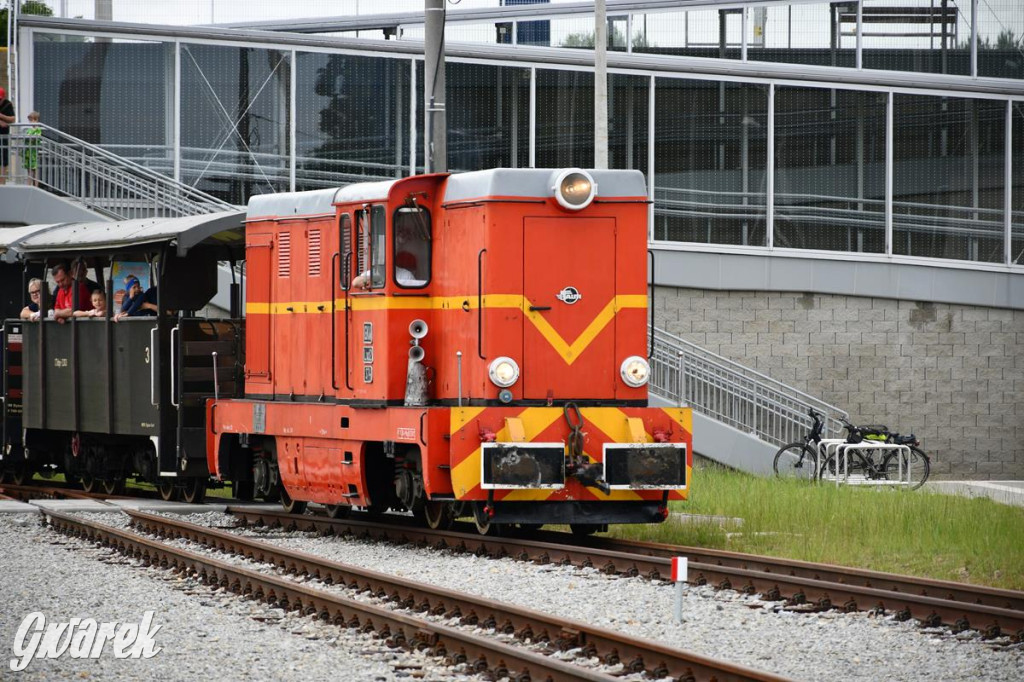Wąskotorówka wróciła do Miasteczka Śl. Stacja przebudowana