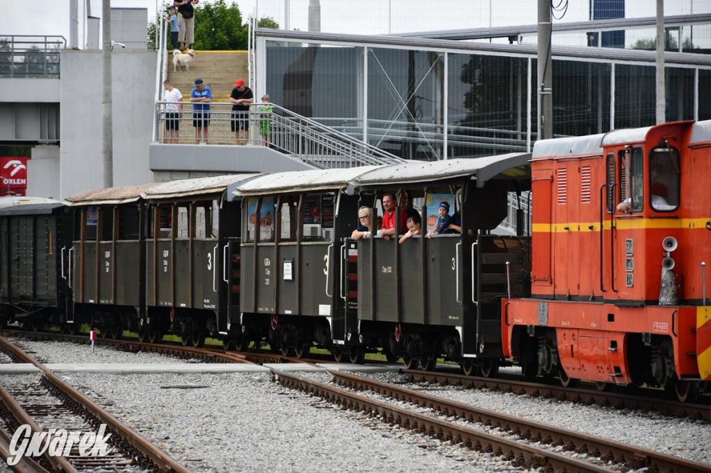 Wąskotorówka wróciła do Miasteczka Śl. Stacja przebudowana