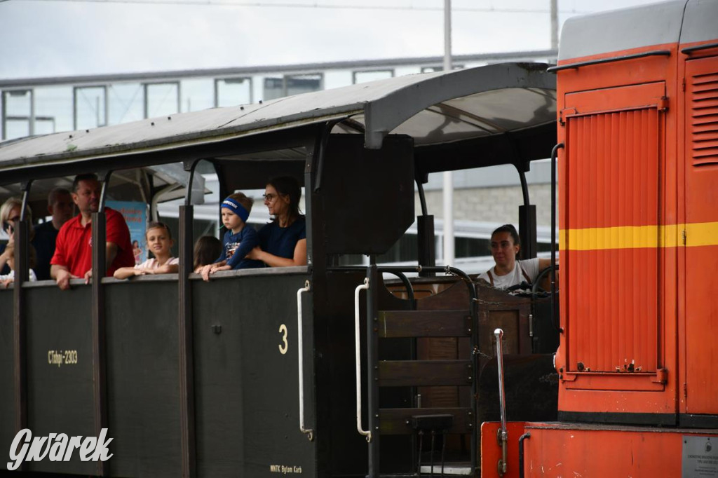 Wąskotorówka wróciła do Miasteczka Śl. Stacja przebudowana