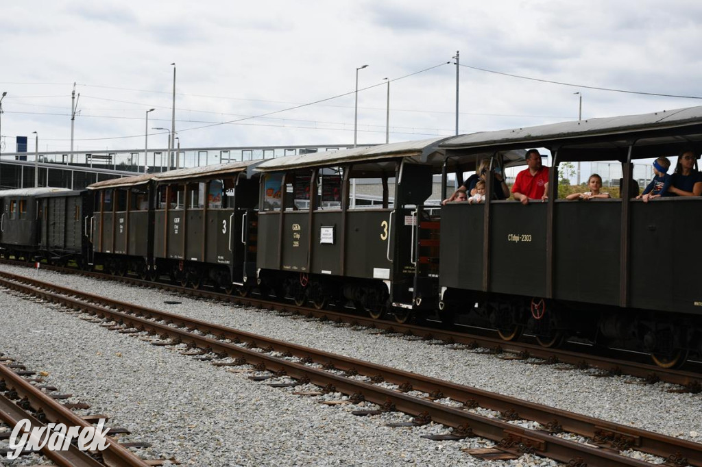 Wąskotorówka wróciła do Miasteczka Śl. Stacja przebudowana