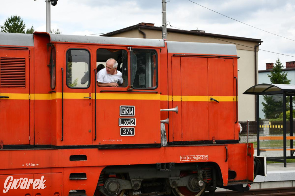Wąskotorówka wróciła do Miasteczka Śl. Stacja przebudowana