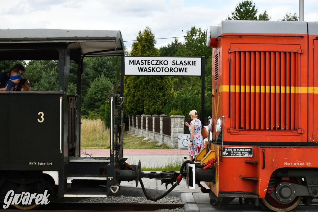 Wąskotorówka wróciła do Miasteczka Śl. Stacja przebudowana