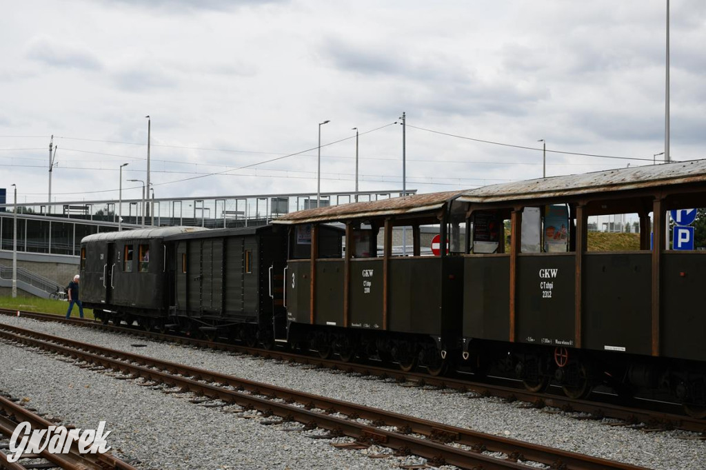 Wąskotorówka wróciła do Miasteczka Śl. Stacja przebudowana