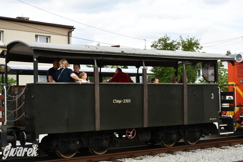 Wąskotorówka wróciła do Miasteczka Śl. Stacja przebudowana