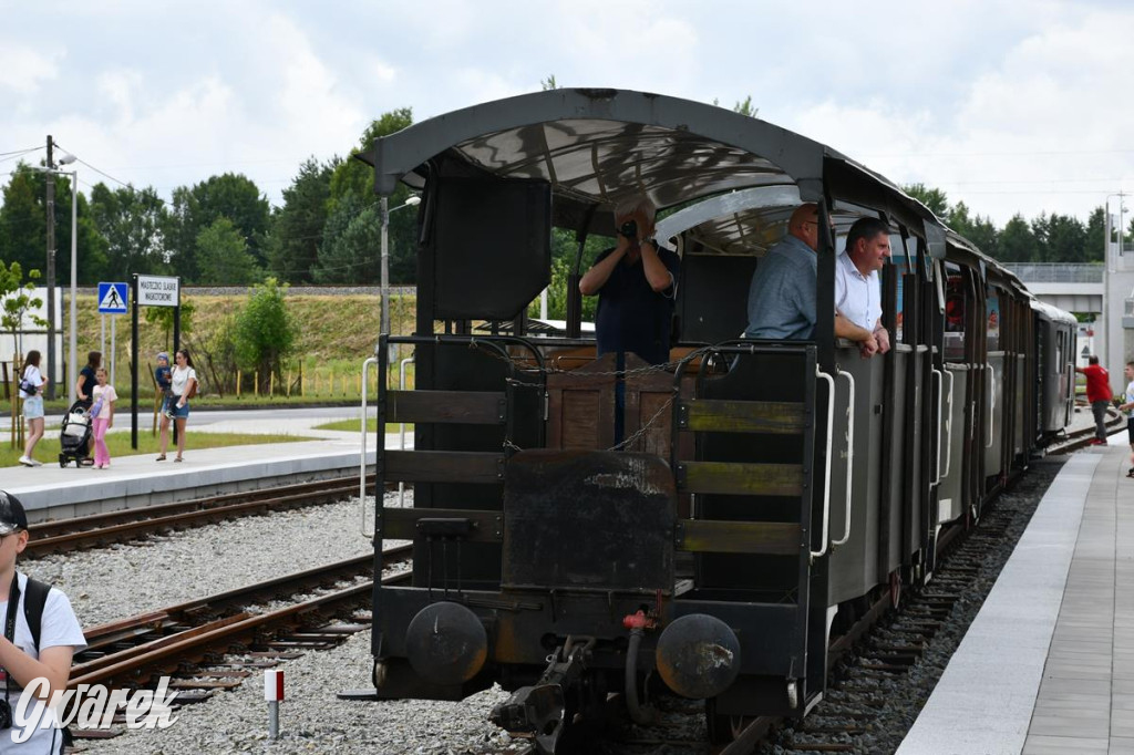Wąskotorówka wróciła do Miasteczka Śl. Stacja przebudowana