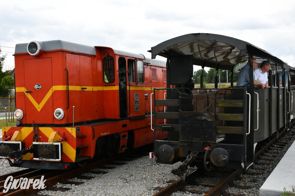 Wąskotorówka wróciła do Miasteczka Śl. Stacja przebudowana