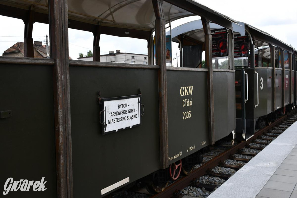 Wąskotorówka wróciła do Miasteczka Śl. Stacja przebudowana