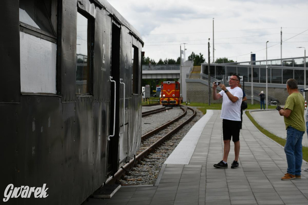 Wąskotorówka wróciła do Miasteczka Śl. Stacja przebudowana
