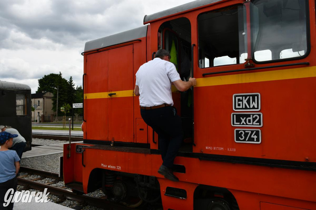 Wąskotorówka wróciła do Miasteczka Śl. Stacja przebudowana