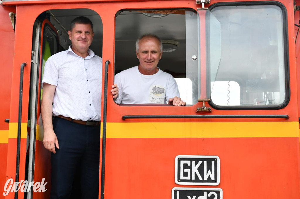 Wąskotorówka wróciła do Miasteczka Śl. Stacja przebudowana