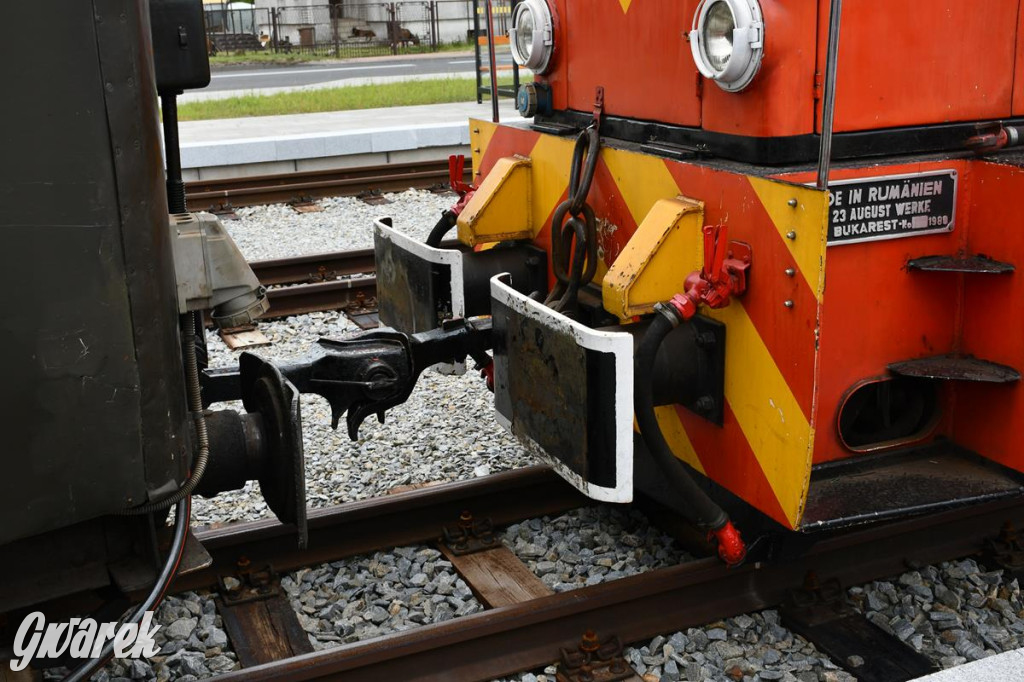 Wąskotorówka wróciła do Miasteczka Śl. Stacja przebudowana