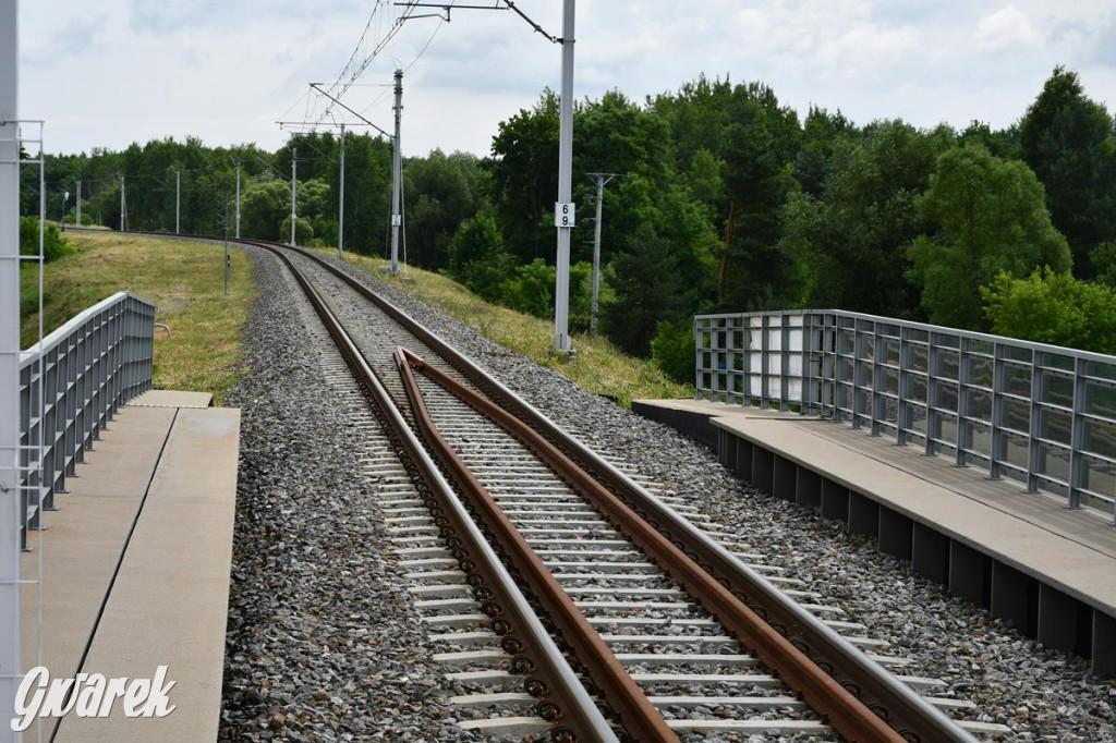 Wąskotorówka wróciła do Miasteczka Śl. Stacja przebudowana