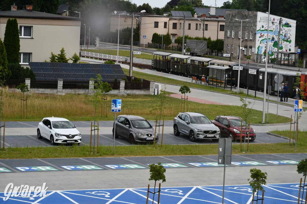 Wąskotorówka wróciła do Miasteczka Śl. Stacja przebudowana