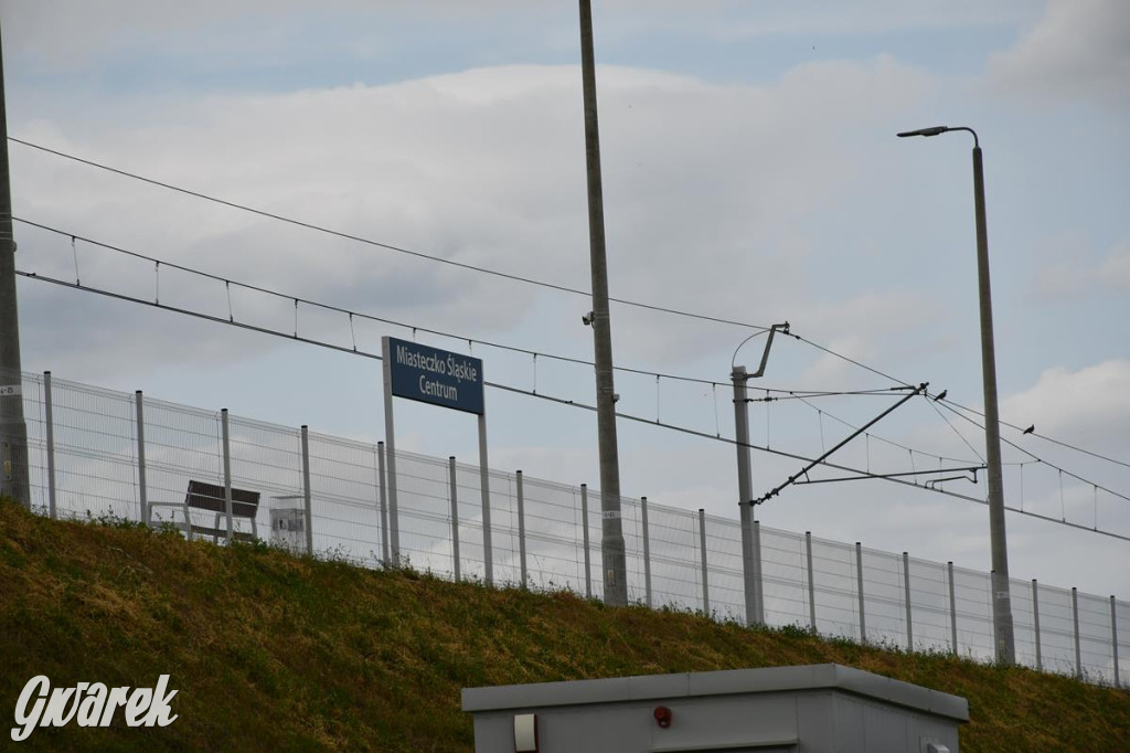 Wąskotorówka wróciła do Miasteczka Śl. Stacja przebudowana