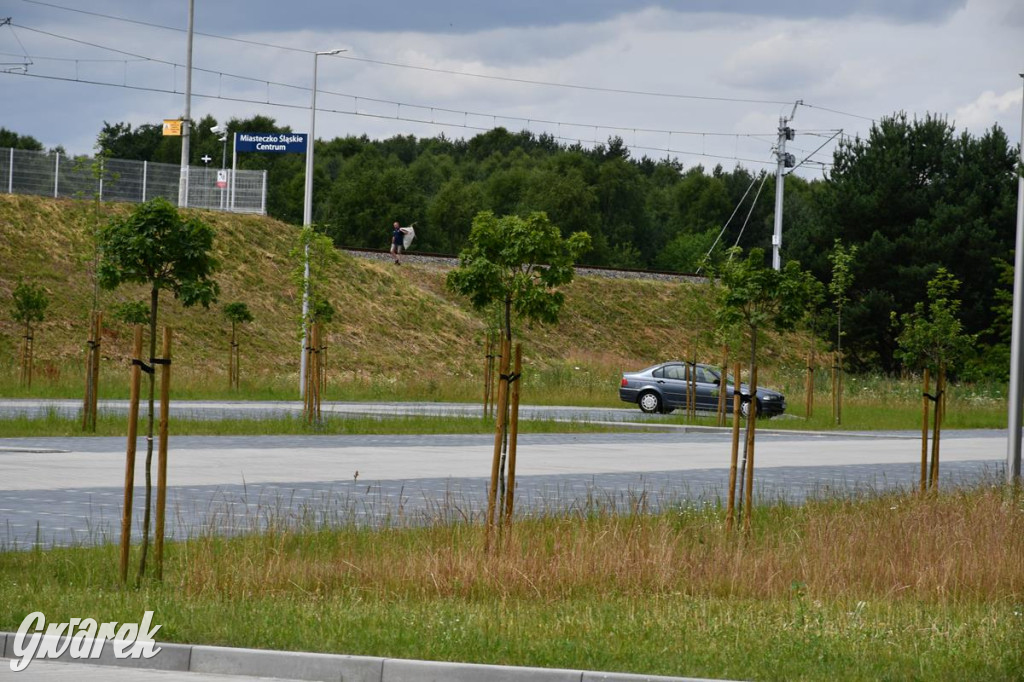 Wąskotorówka wróciła do Miasteczka Śl. Stacja przebudowana