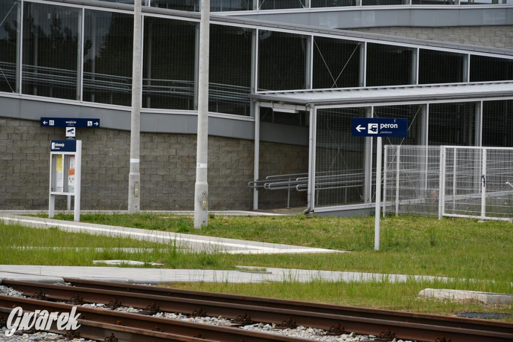 Wąskotorówka wróciła do Miasteczka Śl. Stacja przebudowana