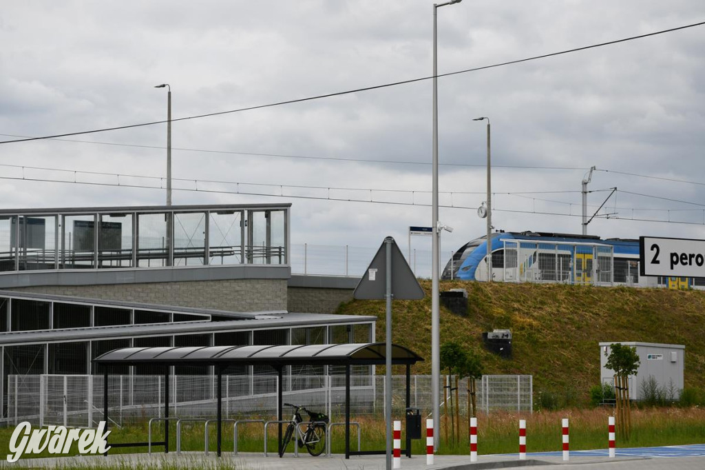 Wąskotorówka wróciła do Miasteczka Śl. Stacja przebudowana