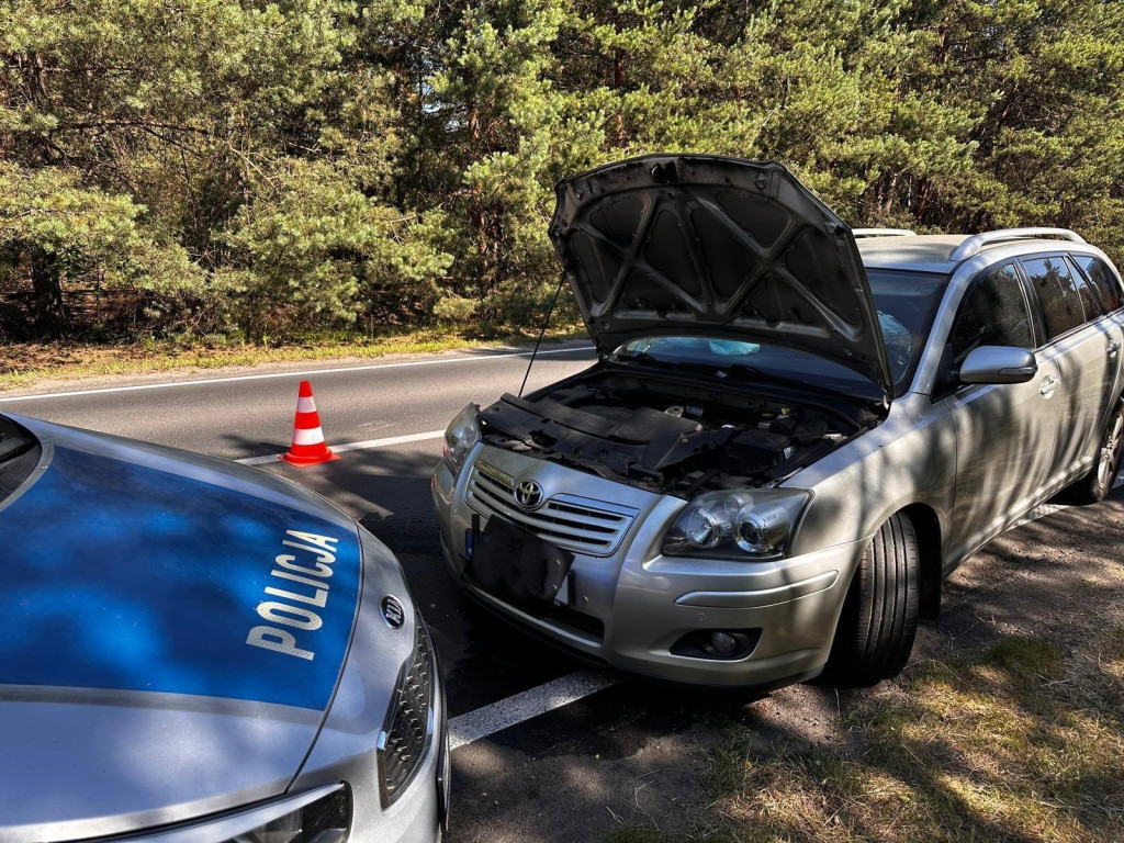 Zderzenie na DW 908. Sprawca nietrzeźwy