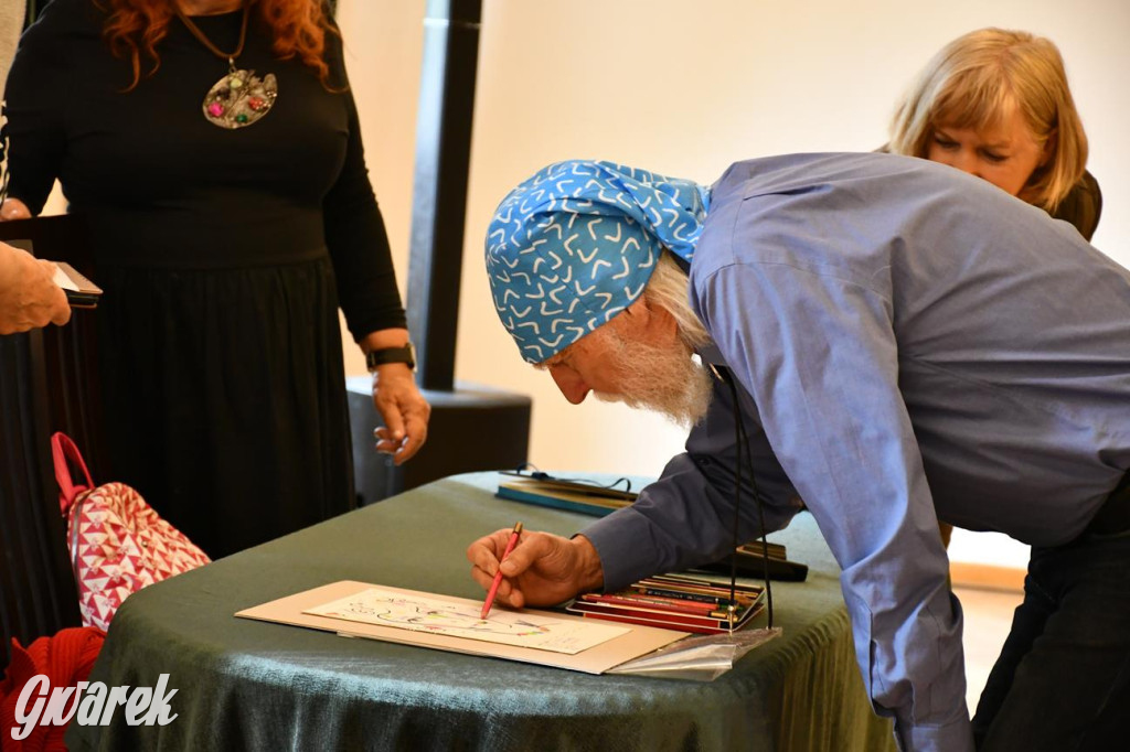 Plener malarski. Wernisaż w pałacu w Nakle Śląskim