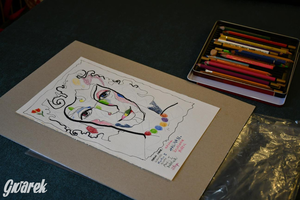 Plener malarski. Wernisaż w pałacu w Nakle Śląskim