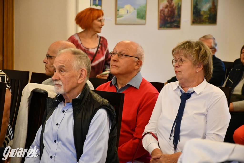 Plener malarski. Wernisaż w pałacu w Nakle Śląskim