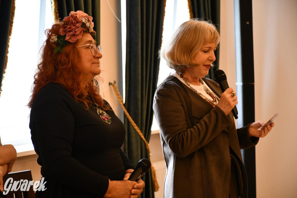 Plener malarski. Wernisaż w pałacu w Nakle Śląskim