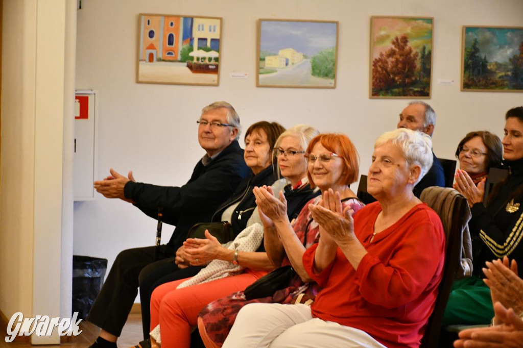Plener malarski. Wernisaż w pałacu w Nakle Śląskim