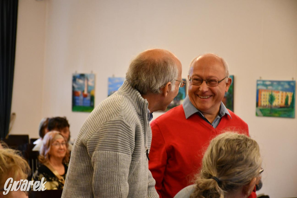 Plener malarski. Wernisaż w pałacu w Nakle Śląskim