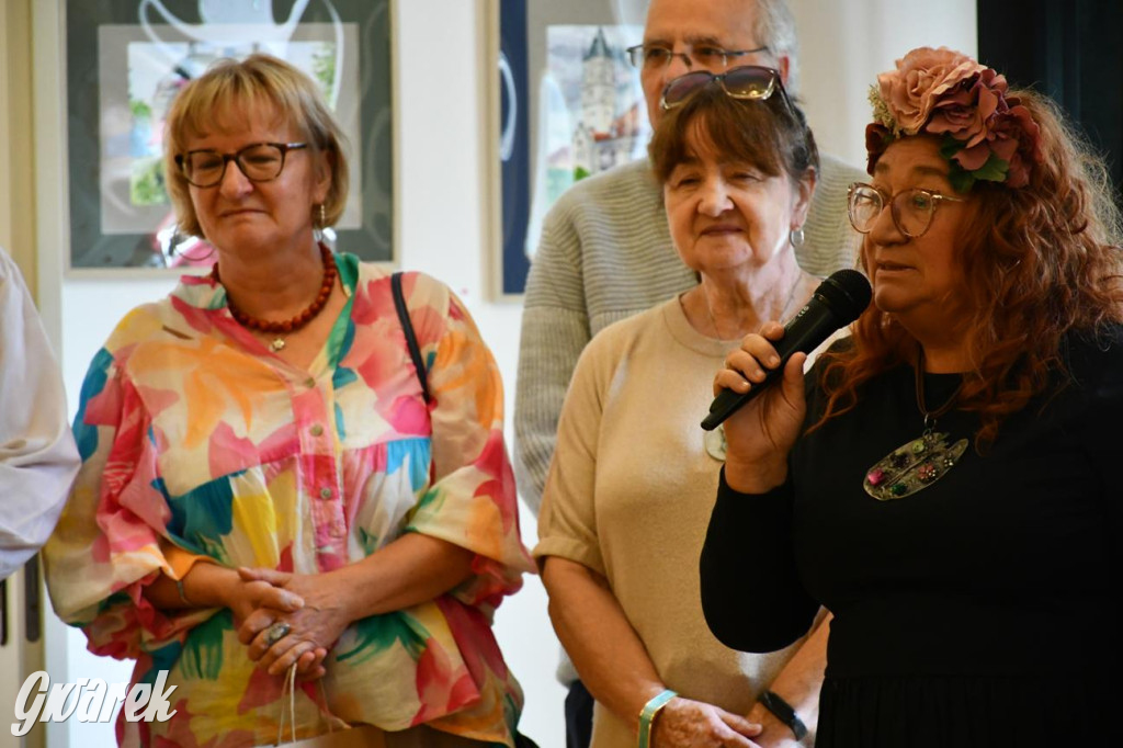 Plener malarski. Wernisaż w pałacu w Nakle Śląskim