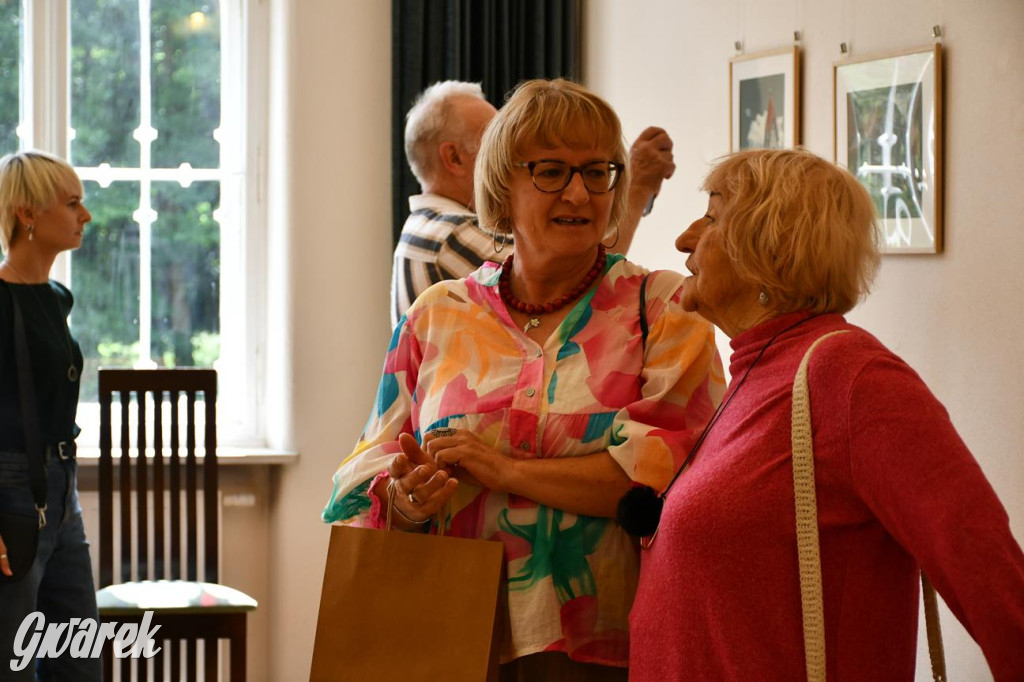 Plener malarski. Wernisaż w pałacu w Nakle Śląskim