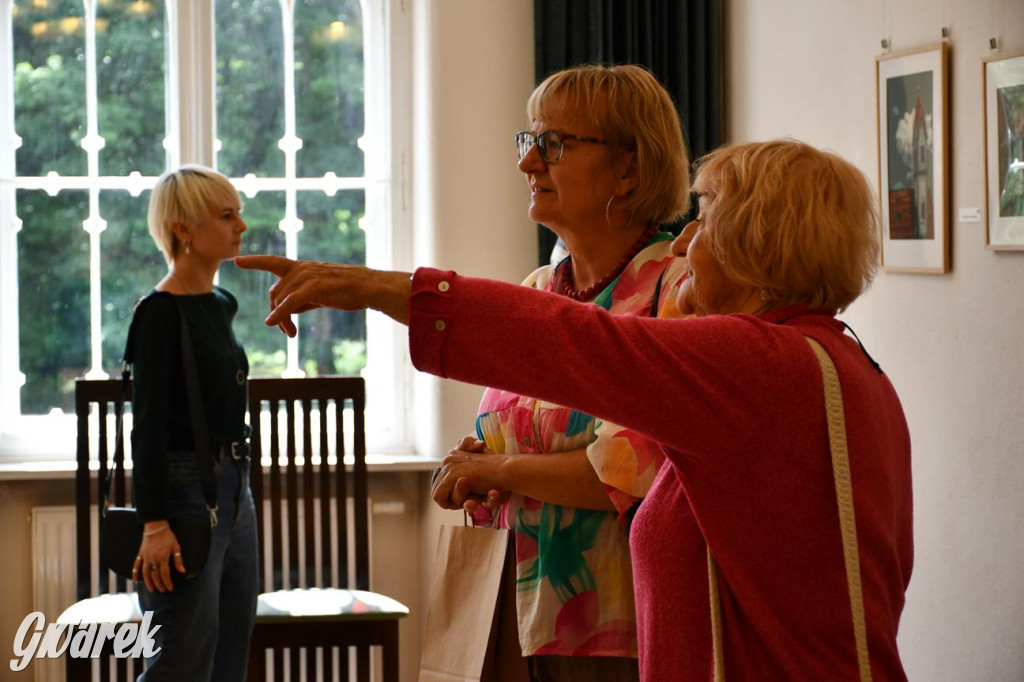 Plener malarski. Wernisaż w pałacu w Nakle Śląskim