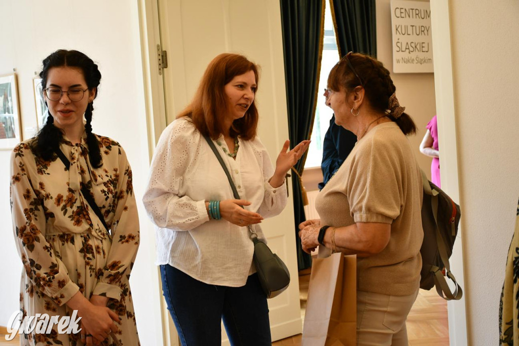 Plener malarski. Wernisaż w pałacu w Nakle Śląskim