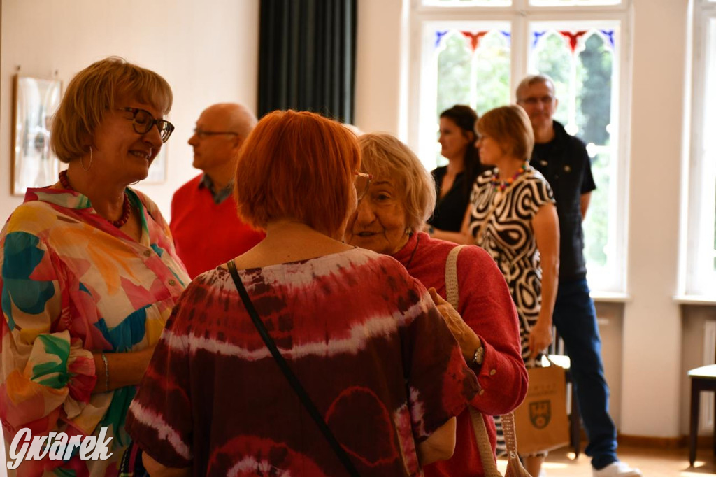 Plener malarski. Wernisaż w pałacu w Nakle Śląskim